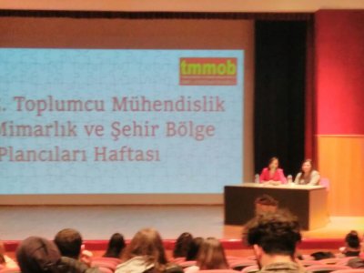 5. TOPLUMCU MÜHENDİSLİKMİMARLIK VE ŞEHİR PLANCILIĞI HAFTASI ETKİNLİĞİ GERÇEKLEŞTİRİLDİ.