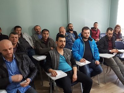 24-25-26 MART 2017 TARİHLERİNDE, ÇEVRE MÜHENDİSLERİ ODASI KOCAELİ ŞUBEMİZİN EĞİTİM SALONUNDA "BİYOSİDAL ÜRÜN UYGULAMA" EĞİTİMİNİ GERÇEKLEŞTİRDİK.