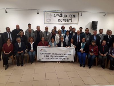 1. EGE VE GÜNEY MARMARA ÇEVRE KOMİSYONU TOPLANTISINA KATILDIK.