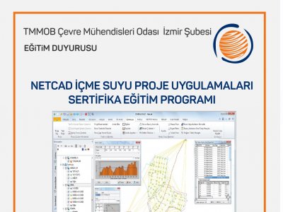 NETCAD İÇME SUYU PROJE UYGULAMALARI SERTİFİKA EĞİTİM PROGRAMI