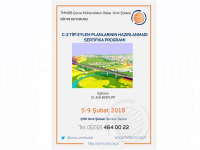 C-2 TİPİ EYLEM PLANLARININ HAZIRLANMASI SERTİFİKA PROGRAMI