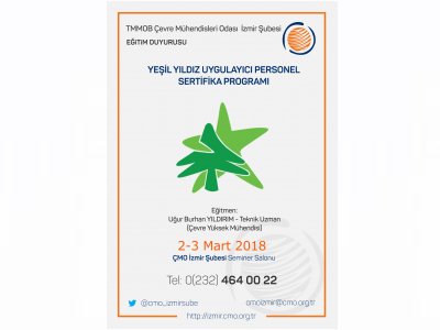 YEŞİL YILDIZ UYGULAYICI PERSONEL SERTİFİKA PROGRAMI