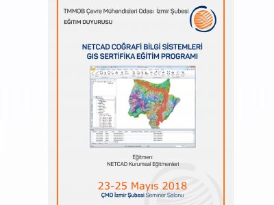 NETCAD COĞRAFİ BİLGİ SİSTEMLERİGIS SERTİFİKA EĞİTİM PROGRAMI