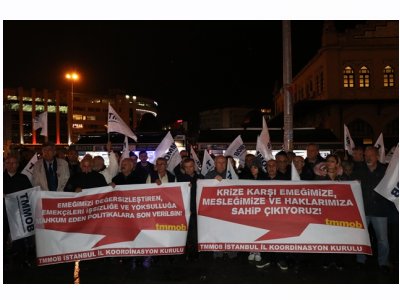 KRİZE KARŞI EMEĞİMİZE, MESLEĞİMİZE VE HAKLARIMIZA SAHİP ÇIKACAĞIZ