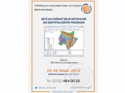 NETCAD COĞRAFİ BİLGİ SİSTEMLERİGIS SERTİFİKA EĞİTİM PROGRAMI