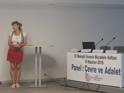 ÇEVRE VE ADALET KONULU PANEL VE ARDINDAN KOKTEYL VE ÖDÜL TÖRENİ GERÇEKLEŞTİRİLDİ