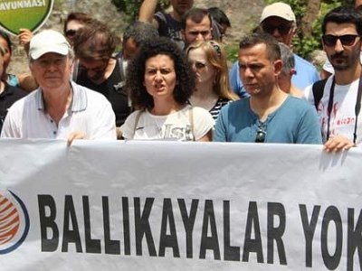 BALLIKAYALAR TABİAT PARKINDA BASIN AÇIKLAMASI VE TEKNİK GEZİ GERÇEKLEŞTİRDİK