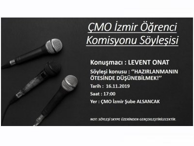 SÖYLEŞİ ` HAZIRLANMANIN ÖTESİNDE DÜŞÜNEBİLMEK`
