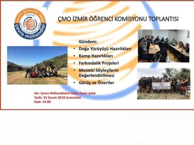 ÇMO İZMİR ÖĞRENCİ KOMİSYONU TOPLANTISI