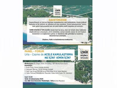 ÇEŞMEALAÇATIURLA ACELE KAMULAŞTIRMA ETKİLERİ BİLGİLENDİRME PANELİ