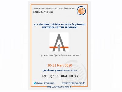 A-1 TİP TEMEL EĞİTİM VE SAHA ÖLÇÜMLERİ SERTİFİKA EĞİTİM PROGRAMI