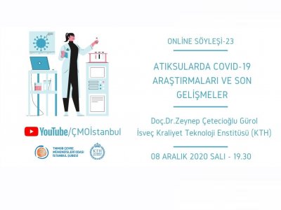 Online Söyleşi24, Atıksularda COVID-19 Araştırmaları ve Son Gelişmeler