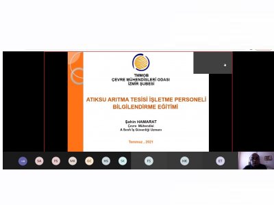 ENERJİSAÇALIŞANLARINA ÖZEL ÇEVRİMİÇİ ATIKSU ARITMA TESİSİ İŞLETME PERSONELİ BİLGİLENDİRME EĞİTİMİNİ TAMAMLADIK.