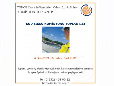 SU ATIKSU KOMİSYONU TOPLANTISI