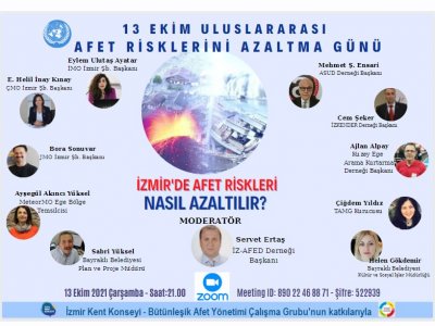 İZMİRDE AFET RİSKLERİ NASIL AZALTILIR?