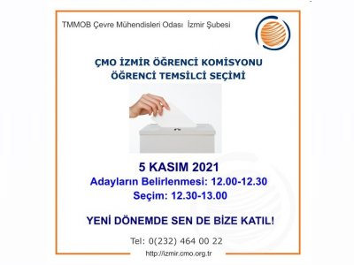 ÇMO İZMİR ÖĞRENCİ KOMİSYONU TEMSİLCİLERİNİ SEÇİYOR