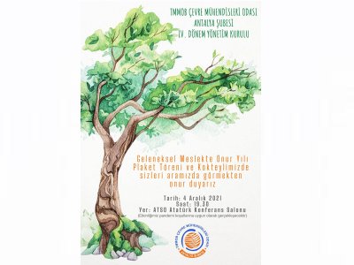  7. GELENEKSEL MESLEKTE ONUR YILI PLAKET TÖRENİ VE KOKTEYLİMİZE DAVETLİSİNİZ