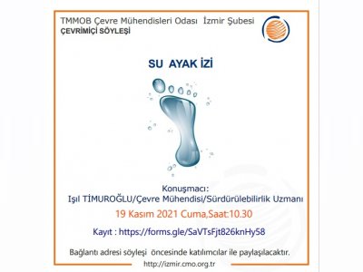 ÇEVRİMİÇİ SÖYLEŞİ:SU AYAK İZİ