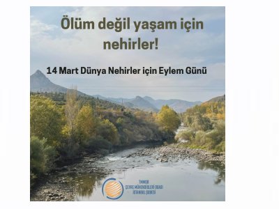 14 Mart Dünya Nehirler Günü: Ölüm değil, yaşam için nehirler