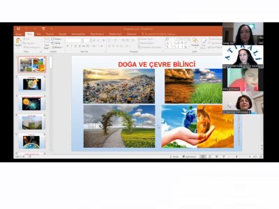 `Doğayı koruyorum Çevremi Güzelleştiriyorum` projesi kapsamında ilköğretim öğrencilerine şubemiz sunum yaptı