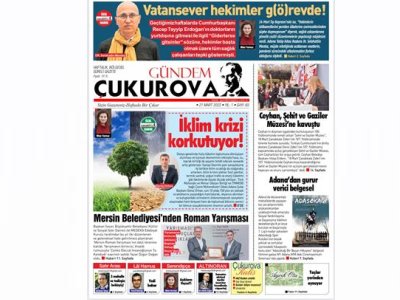 Şube Başkanımız Sn. Deniz ORHANın Gündem Çukurova Gazetesi Ropörtajının basın yansımaları.
