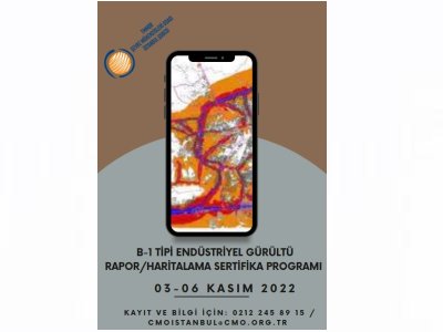 B1 Tipi Endüstriyel Gürültü Rapor/Haritalama Sertifika Programı